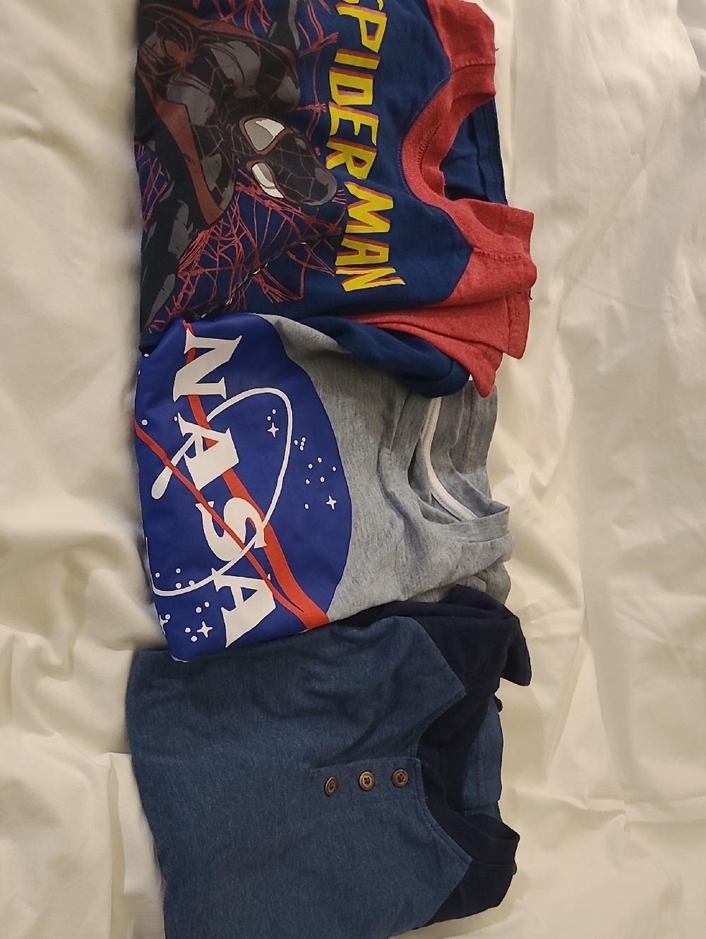 Marvel Navy and Red Logo Tee